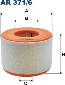 Filtron AR371/6 — Filtr powietrza