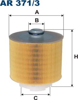 Filtron AR371/3 — Filtr powietrza