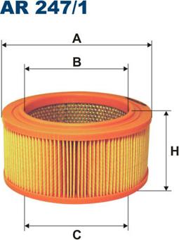 Filtron AR247/1 — Filtr powietrza