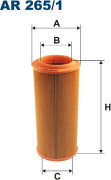 Filtron AR265/1 — Filtr powietrza