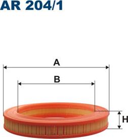 Filtron AR204/1 - FILTR POWIETRZA