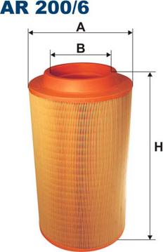 Filtron AR200/6 — Filtr powietrza