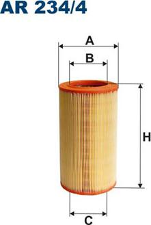 Filtron AR234/4 — Filtr powietrza