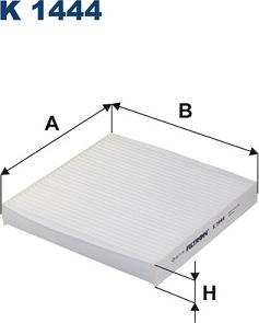 Filtron K 1444 — Filtr kabinowy