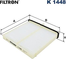 Filtron K 1448 - FILTR KABINOWY