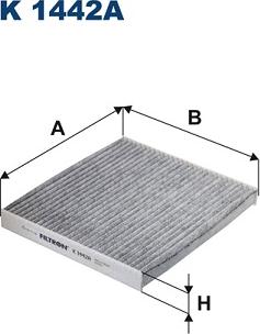 Filtron K 1442A — Filtr kabinowy