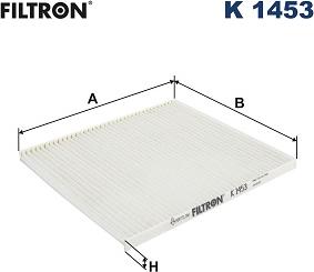 Filtron K 1453 — Filtr kabinowy