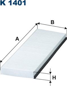 Filtron K1401 — Filtr kabinowy