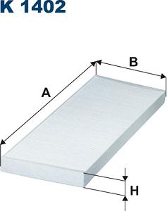 Filtron K1402 — Filtr kabinowy