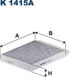 Filtron K 1415A — Filtr kabinowy