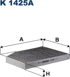 Filtron K 1425 — Filtr kabinowy