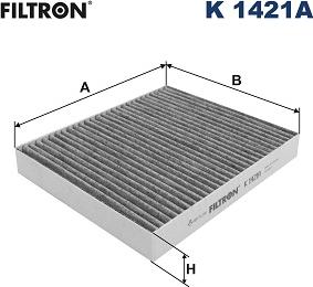 Filtron K 1421A — Filtr kabinowy