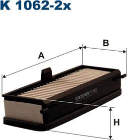 Filtron K1062-2x — Filtr kabinowy