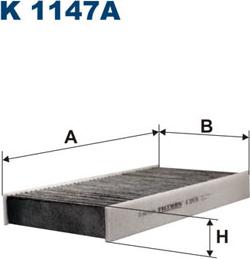 Filtron K 1147 — Filtr kabinowy