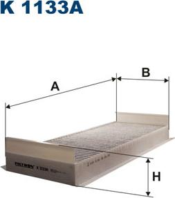Filtron K1133A — Filtr kabinowy