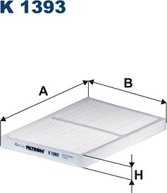 Filtron K1393 — Filtr kabinowy