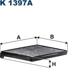 Filtron K1397A — Filtr kabinowy