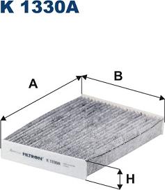 Filtron K 1330A — Filtr kabinowy