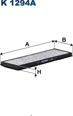 Filtron K 1294A — Filtr kabinowy