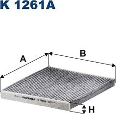 Filtron K 1261A — Filtr kabinowy