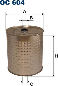 Filtron OC604 — Filtr oleju