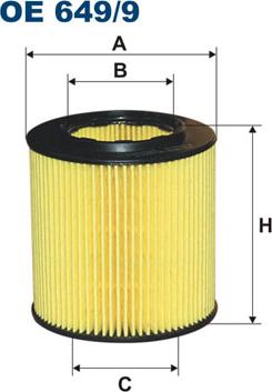 Filtron OE649/9 — Filtr oleju