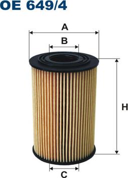 Filtron OE649/4 — Filtr oleju