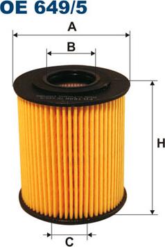 Filtron OE649/5 — Filtr oleju