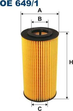 Filtron OE649/1 — Filtr oleju