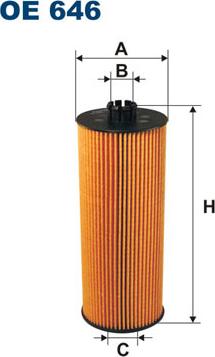 Filtron OE646 - FILTR OLEJU