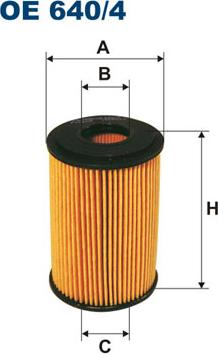 Filtron OE640/4 — Filtr oleju