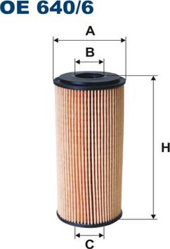 Filtron OE640/6 — Filtr oleju