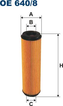 Filtron OE640/8 — Filtr oleju