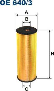 Filtron OE640/3 — Filtr oleju