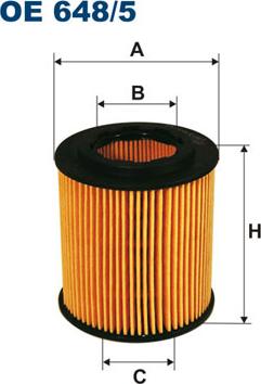 Filtron OE648/5 — Filtr oleju