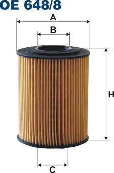Filtron OE648/8 — Filtr oleju