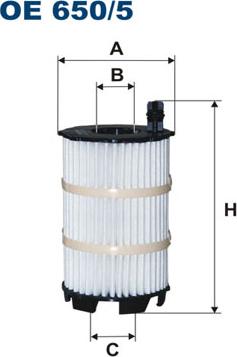 Filtron OE650/5 — Filtr oleju