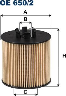 Filtron OE650/2 — Filtr oleju