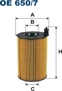 Filtron OE650/7 — Filtr oleju