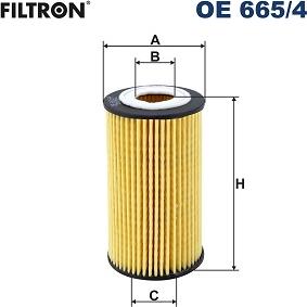 Filtron OE 665/4 — Filtr oleju