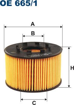 Filtron OE665/1 — Filtr oleju