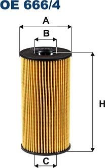 Filtron OE 666/4 — Filtr oleju