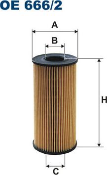 Filtron OE666/2 — Filtr oleju