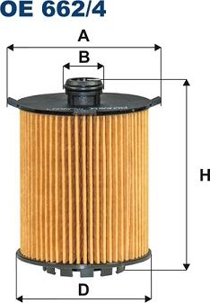 Filtron OE662/4 — Filtr oleju