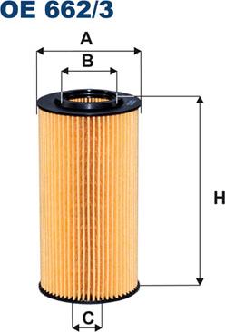 Filtron OE662/3 — Filtr oleju