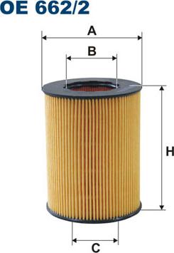 Filtron OE662/2 — Filtr oleju