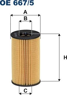 Filtron OE 667/5 — Filtr oleju