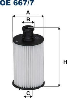 Filtron OE 667/7 — Filtr oleju