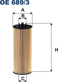 Filtron OE 689/3 — Filtr oleju