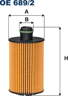 Filtron OE 689/2 — Filtr oleju
